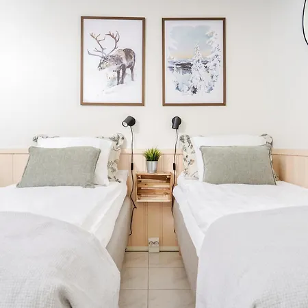 公寓 Arctic Studio, Sauna & Location 列维